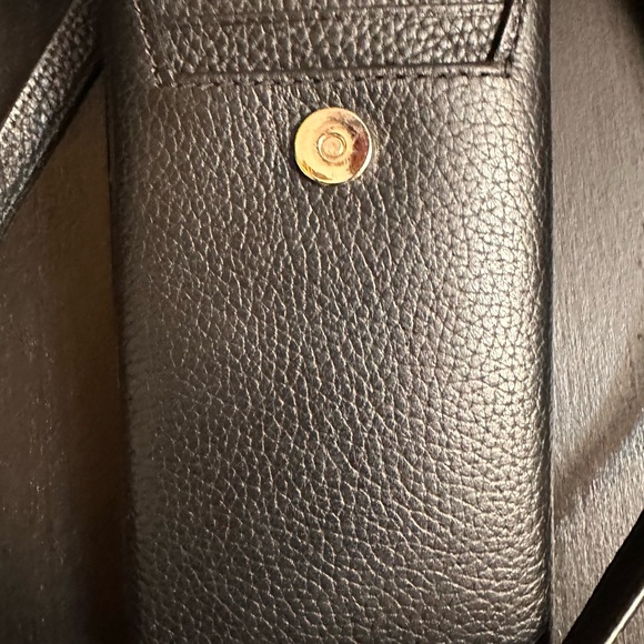 Kate Spade Phone Crossbody Black Pebbled Leather - Picture 3 of 5